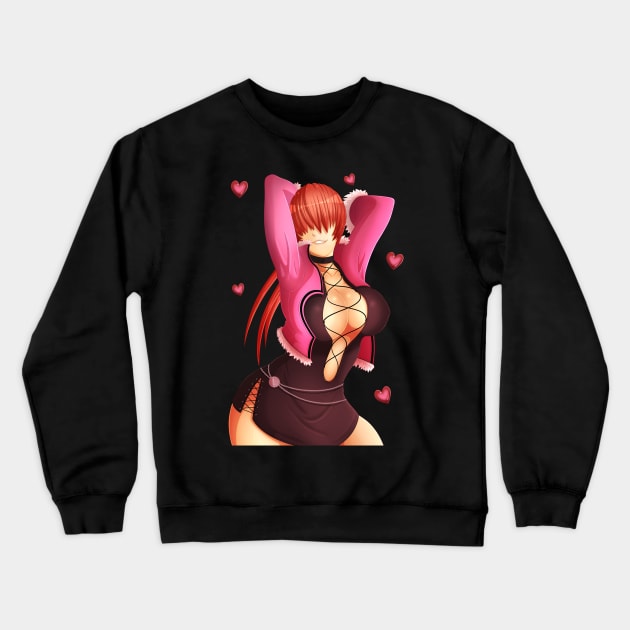 Shermie Crewneck Sweatshirt by SenpaiLove